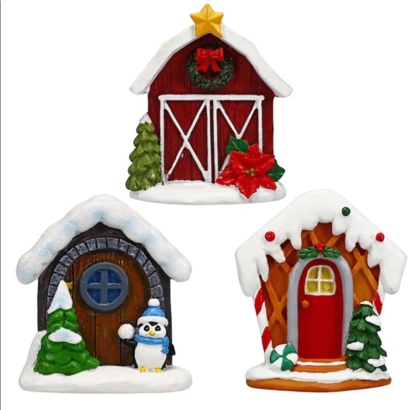 33 Piece Winter Wonderland North Pole Penguin Igloo Gingerbread Fairy Ga… - Picture 3 of 10